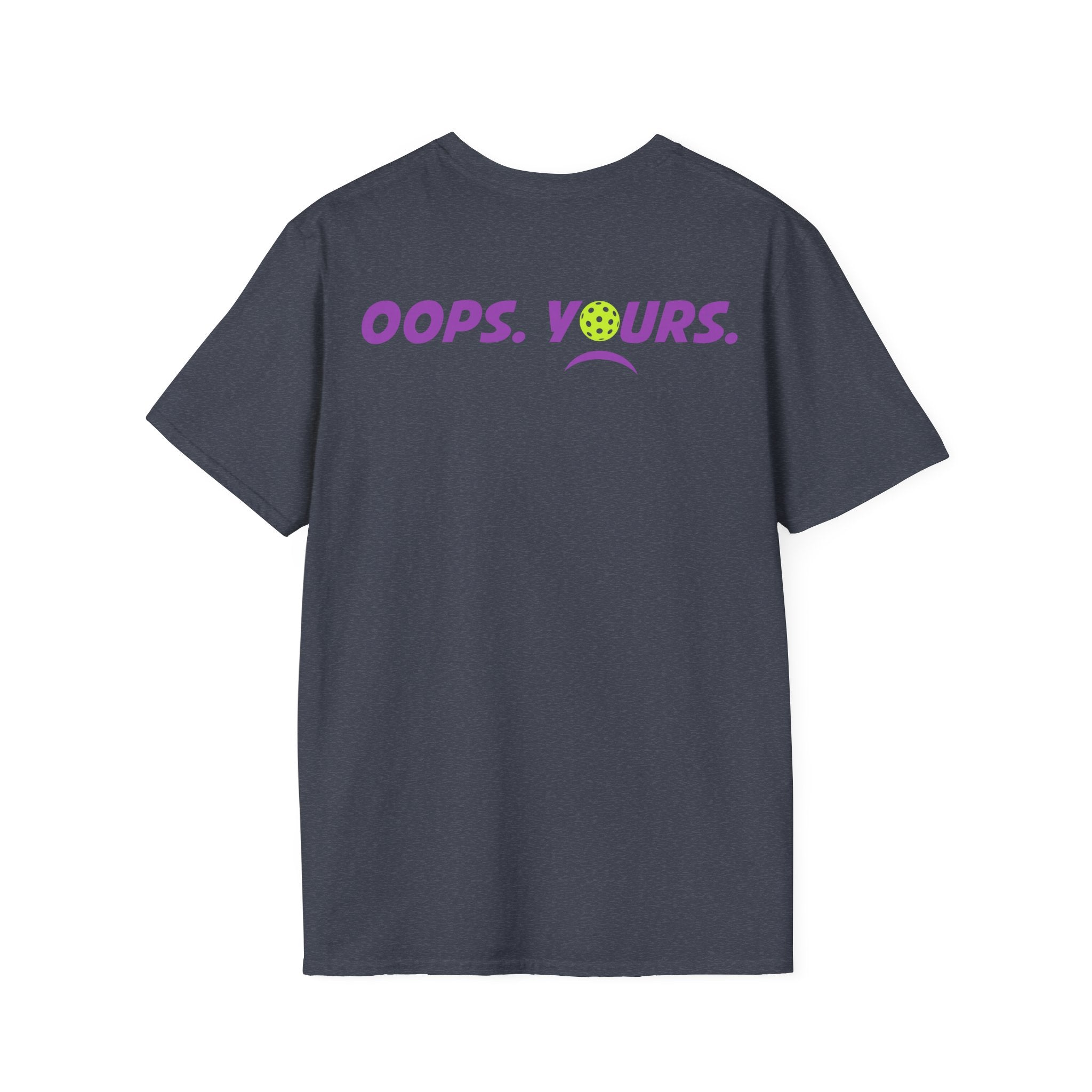T-Shirt — "GOT IT! / OOPS. YOURS." Retro Smile Graphic Tee