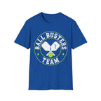 Pickleball "Ball Busters Team" T-Shirt — Funny Pickleball Crew Shirt