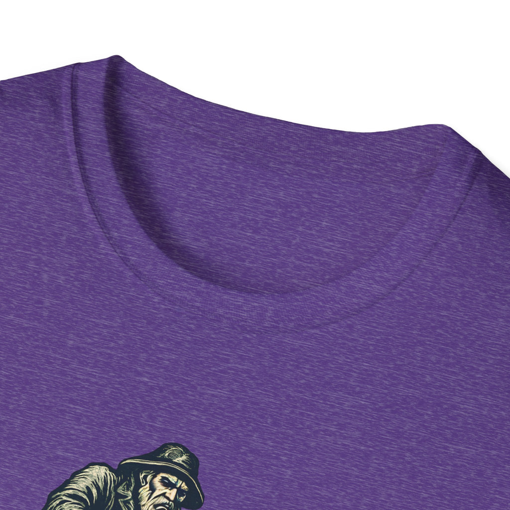 Fisherman Reeling Giant Fish T-Shirt