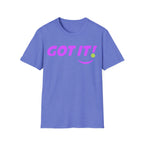 T-Shirt — "GOT IT! / OOPS. YOURS." Retro Smile Graphic Tee
