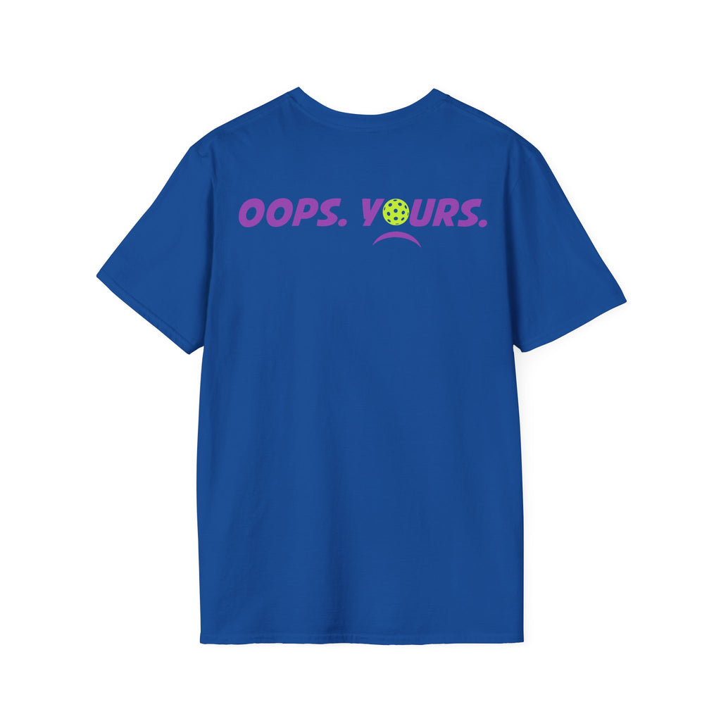 T-Shirt — "GOT IT! / OOPS. YOURS." Retro Smile Graphic Tee