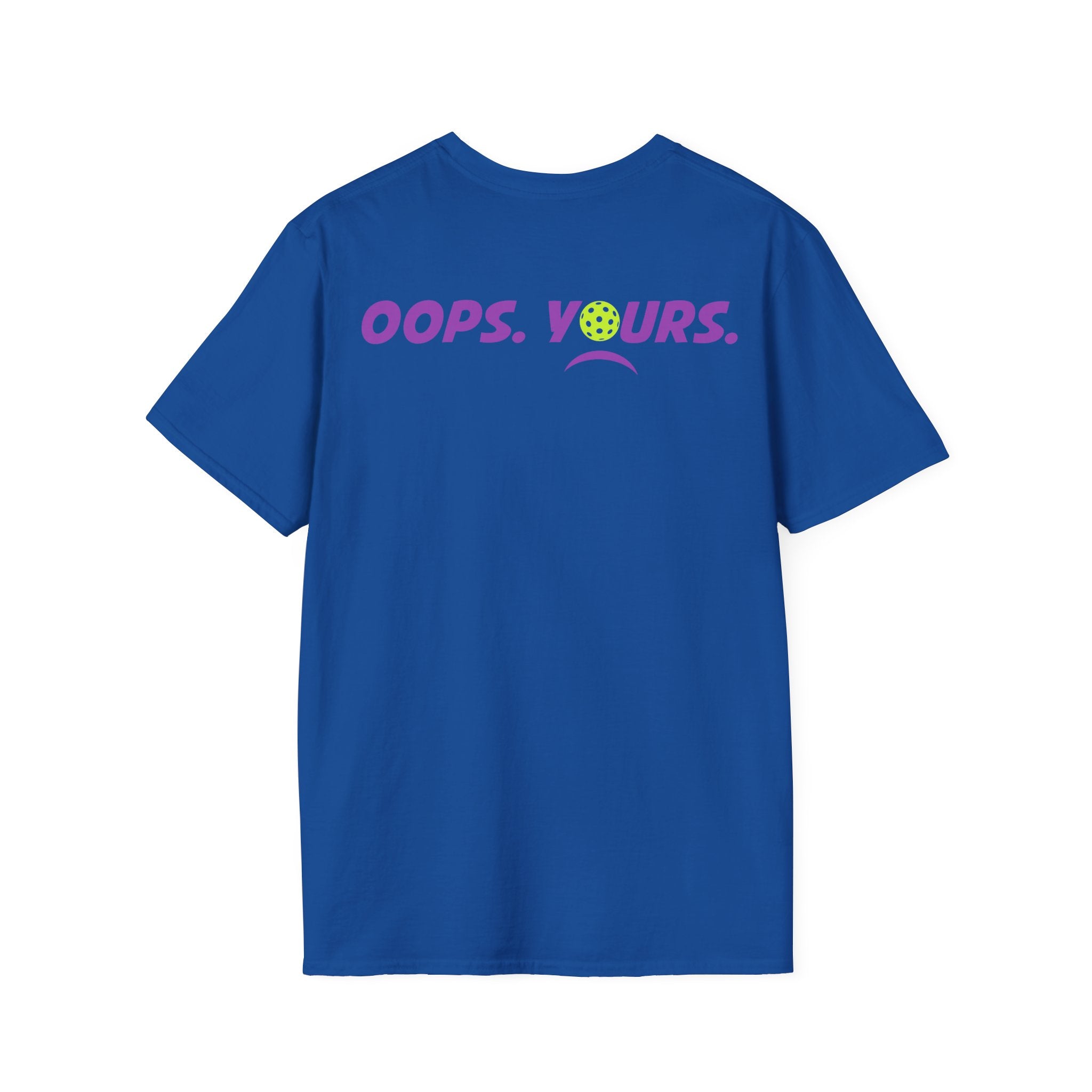 T-Shirt — "GOT IT! / OOPS. YOURS." Retro Smile Graphic Tee