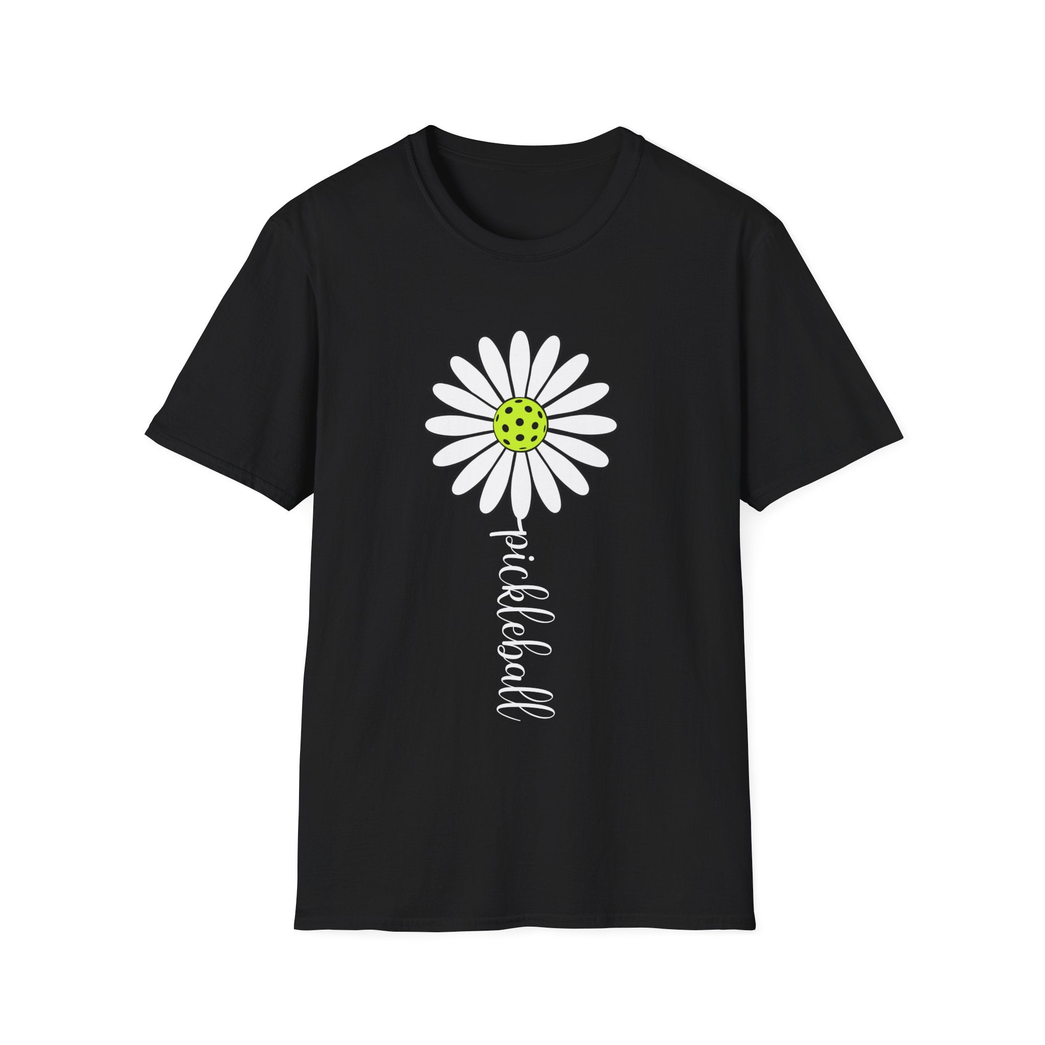 Daisy Graphic T-Shirt — Simple Yellow Center Floral Tee