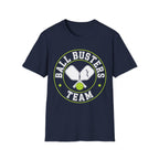 Pickleball "Ball Busters Team" T-Shirt — Funny Pickleball Crew Shirt