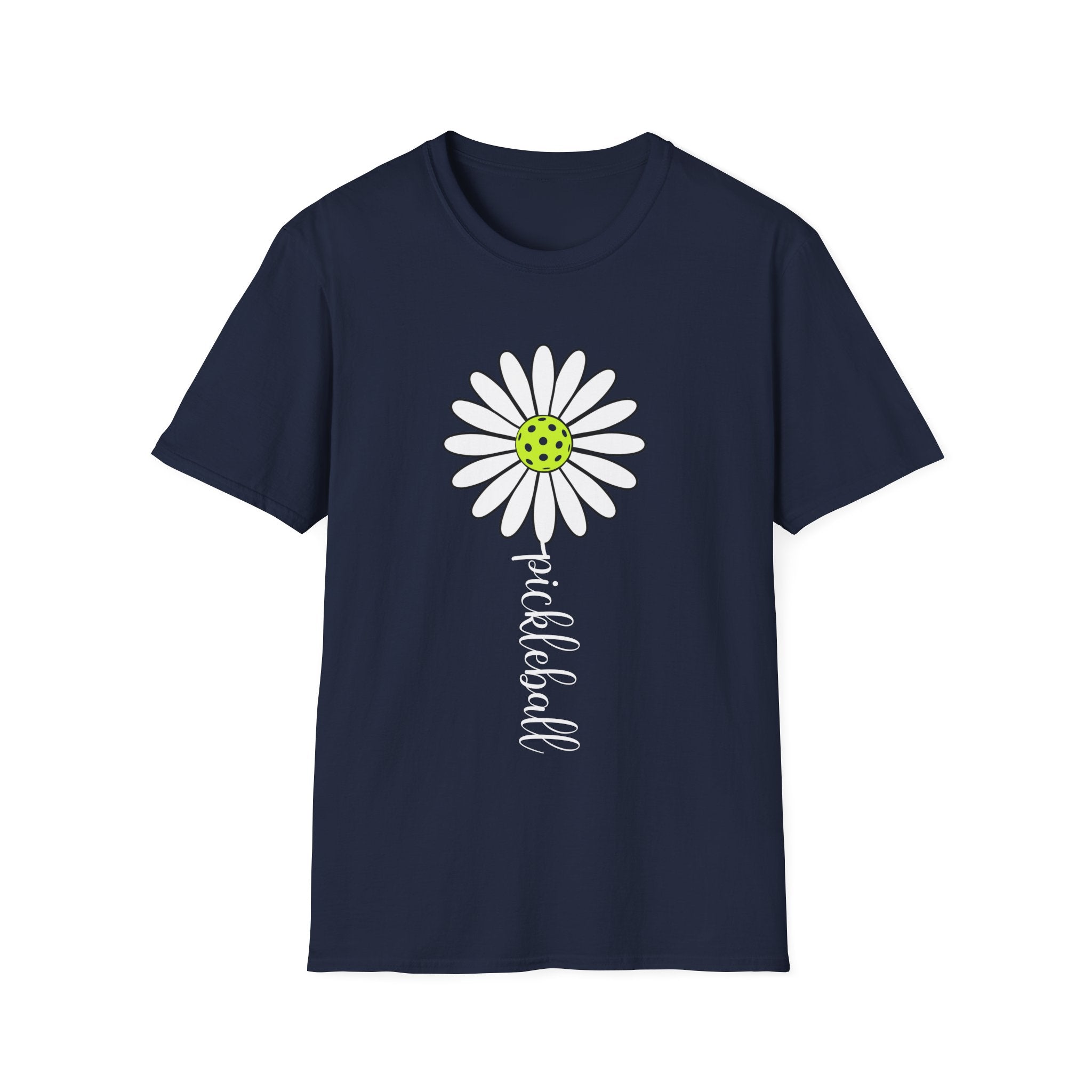 Daisy Graphic T-Shirt — Simple Yellow Center Floral Tee