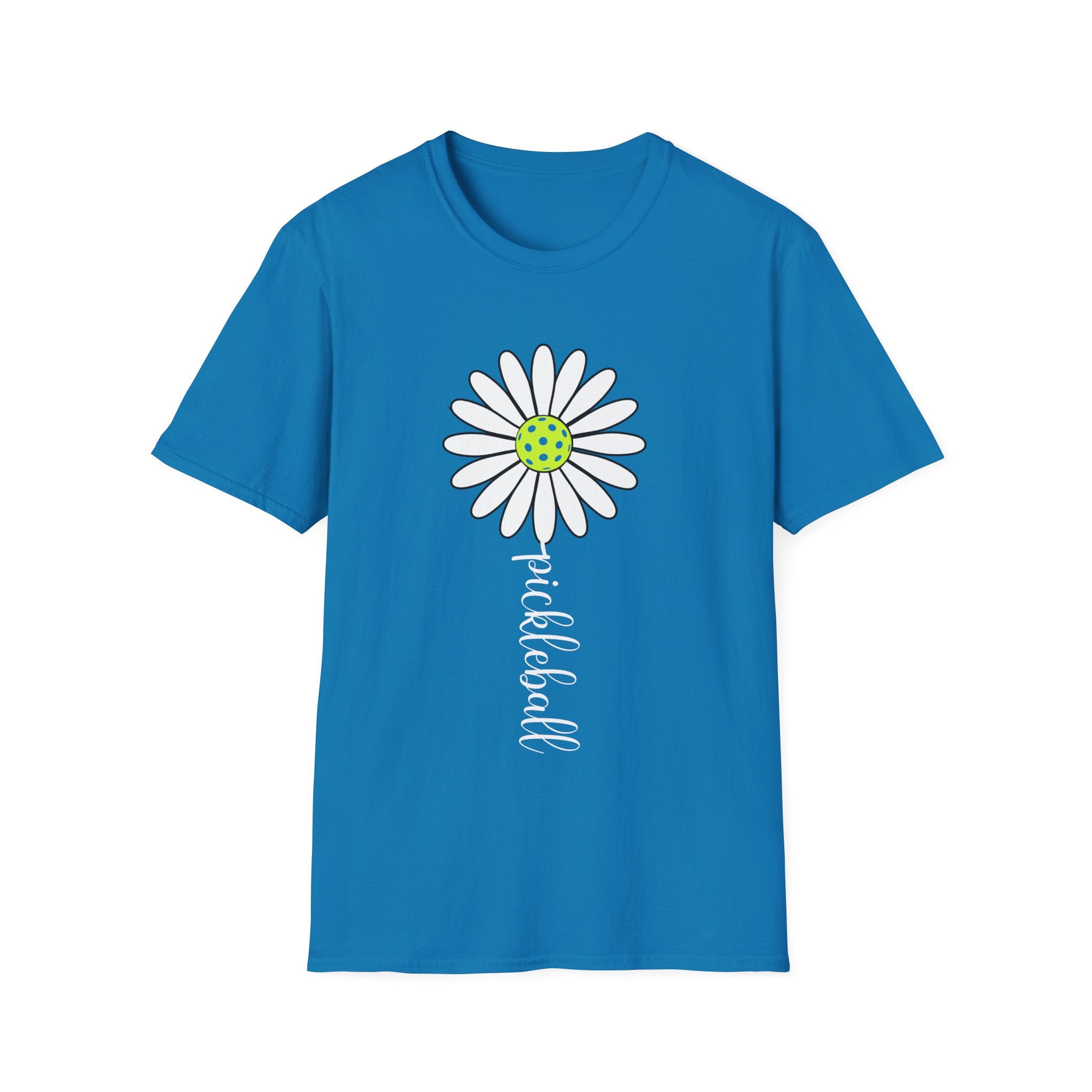 Daisy Graphic T-Shirt — Simple Yellow Center Floral Tee