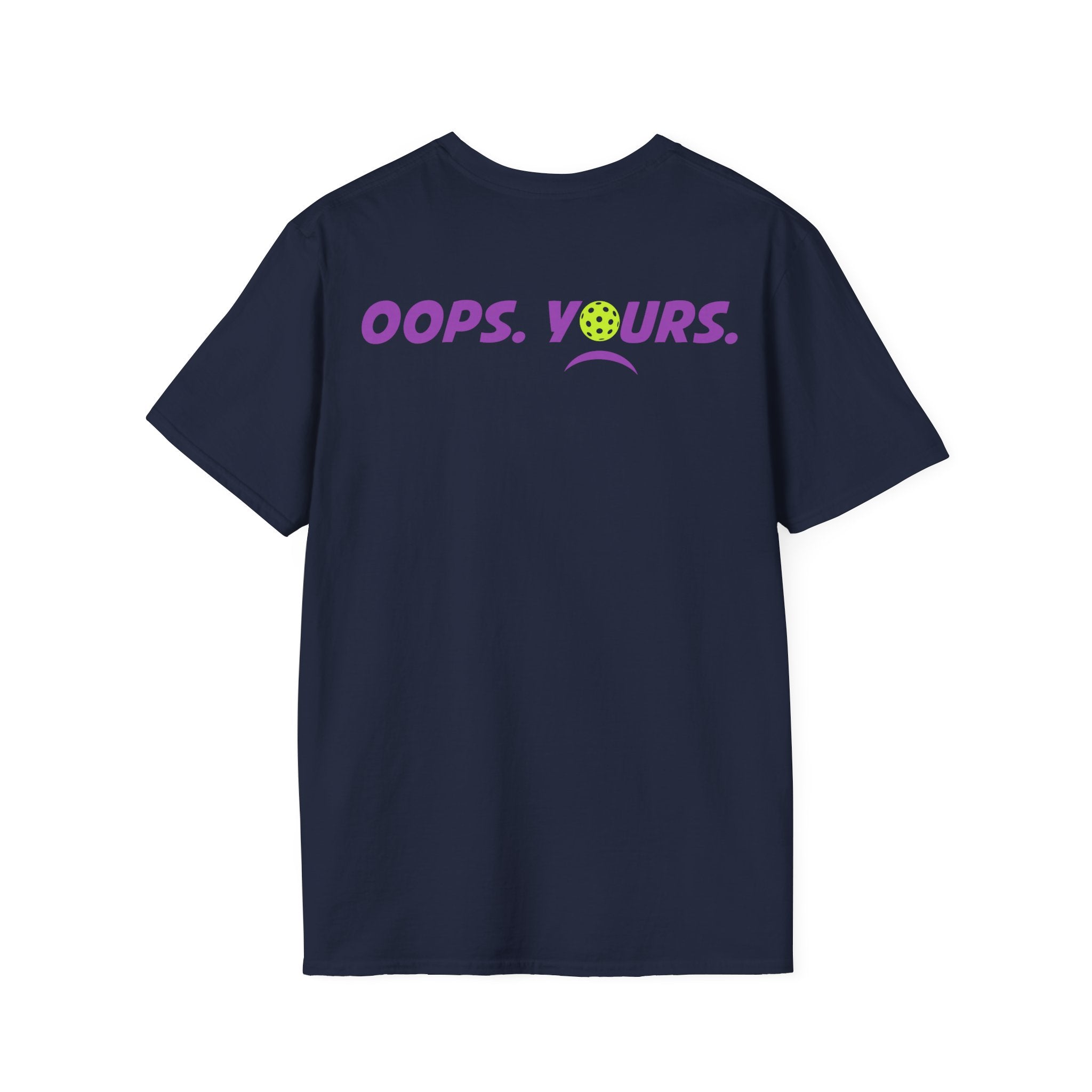 T-Shirt — "GOT IT! / OOPS. YOURS." Retro Smile Graphic Tee
